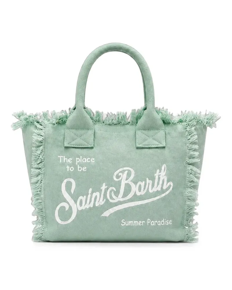 MC2 Saint Barth Fransentasche mit Logo - Grün Grün