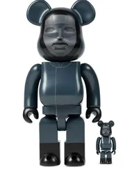 Medicom Toy x Squid Game BE@RBRICK 100% und 400% Figuren-Set Blau