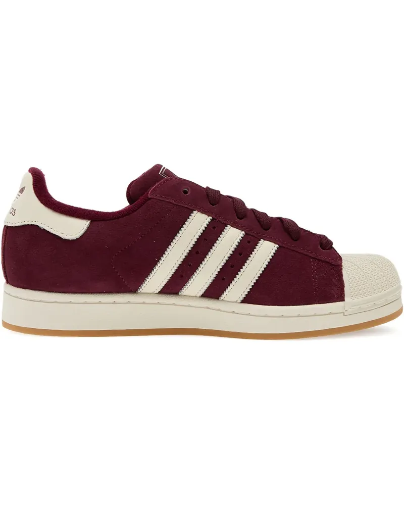 adidas Superstar II suede low-top sneakers - Rot Rot
