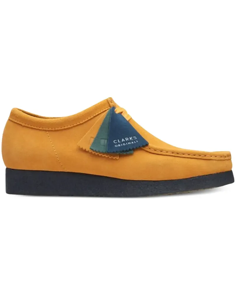 Clarks Wallabee "YELLOW / BLUE" Stiefel - Orange Orange
