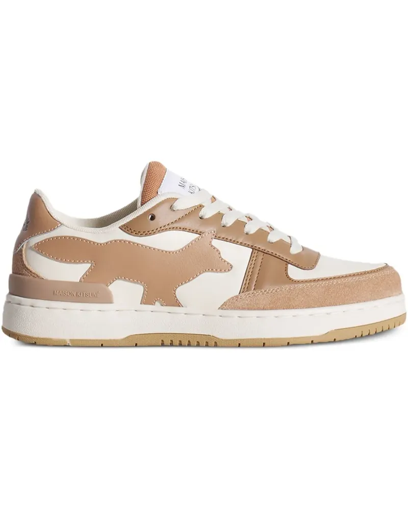 Kitsuné Chiru Sneakers mit Fuchs-Applikation - Nude Nude