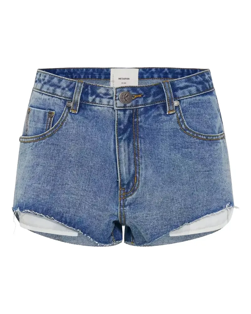 One Teaspoon Outlaws denim shorts - Blau Blau