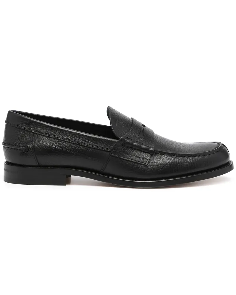 TOD'S Loafer mit runder Kappe - Schwarz Schwarz