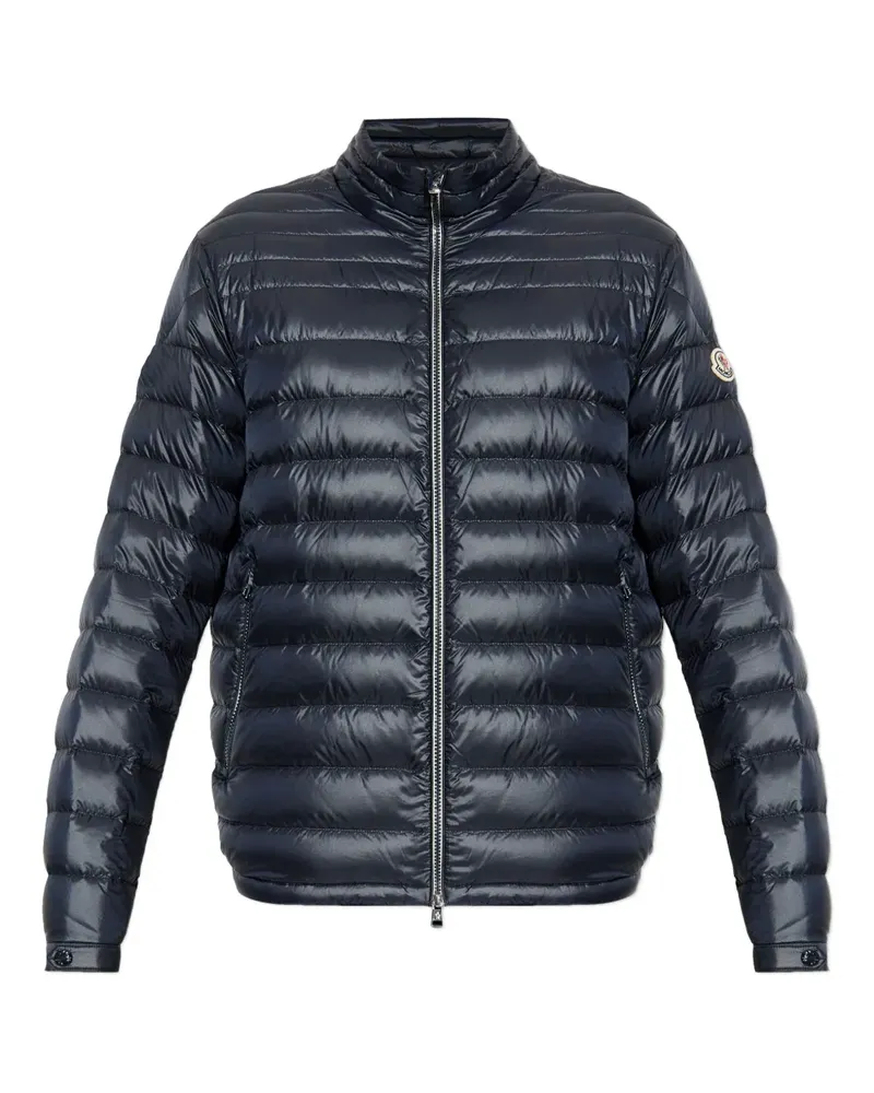 Moncler Wattierte Jacke mit Reißverschluss - Blau Blau