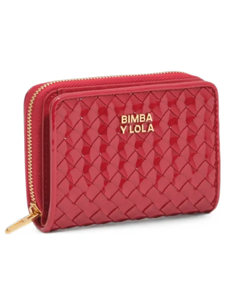 BIMBA Y LOLA Portemonnaie mit Kirschmuster - Rot Rot