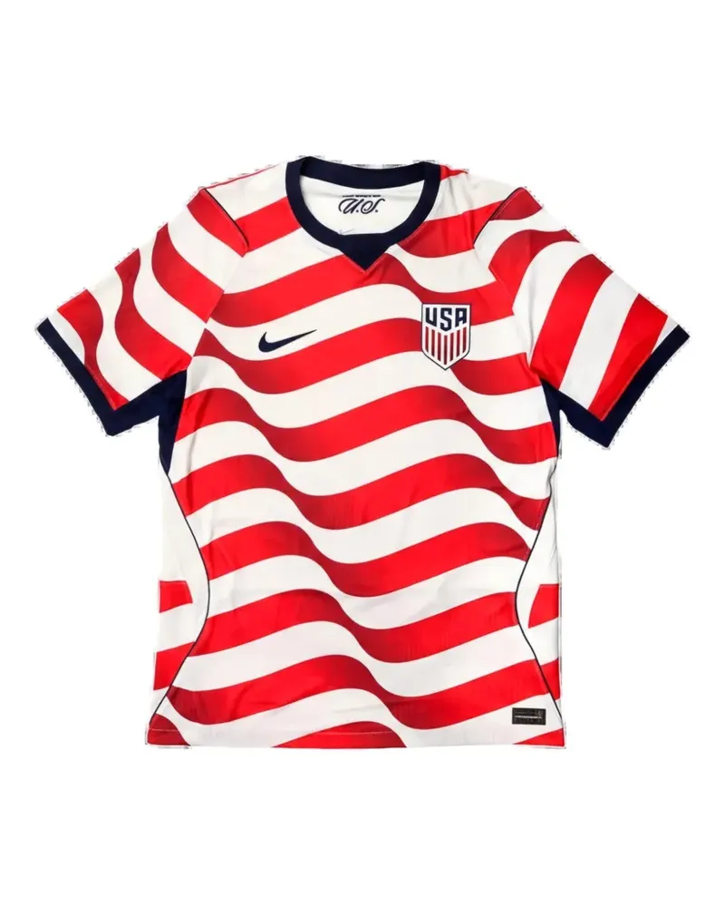 Nike USMNT 2026 Stadium Home T-Shirt - Rot Rot