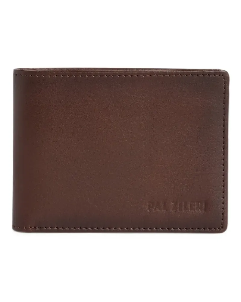 Pal Zileri bifold calfskin wallet - Braun Braun