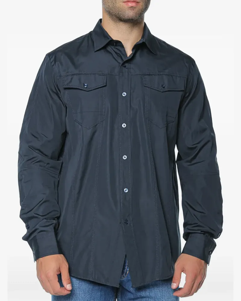 G-STAR RAW Biker Kick shirt - Blau Blau