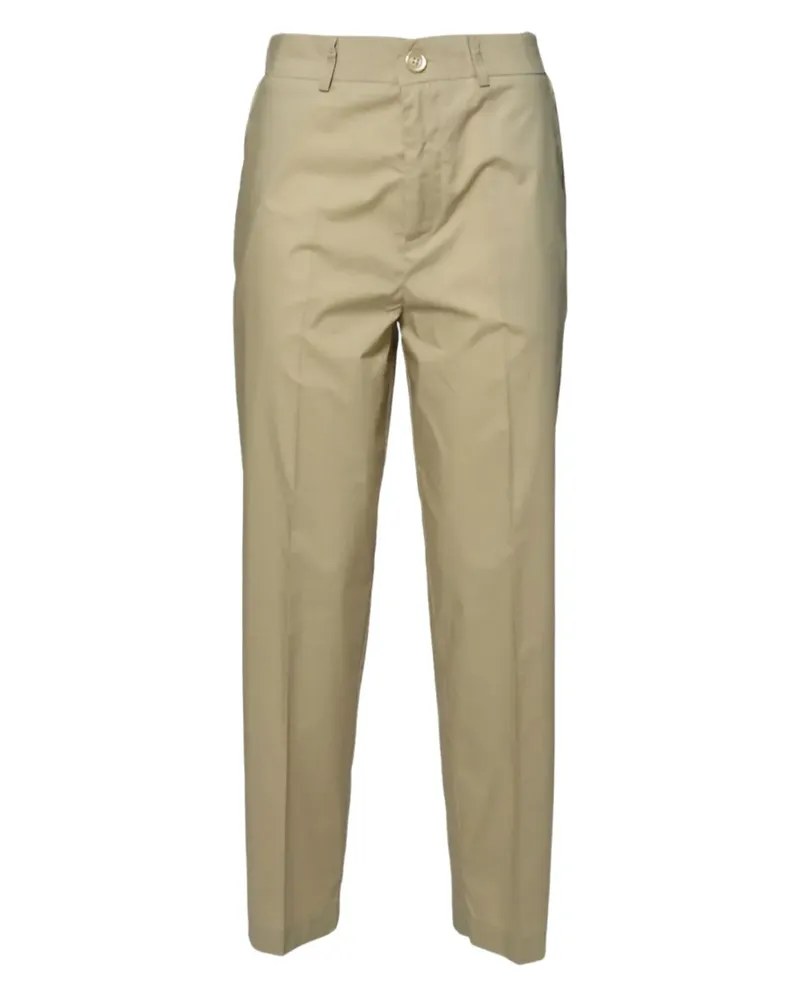 SOLOTRE Hose mit Tapered-Bein - Nude Nude