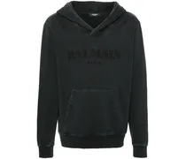 Hoodie mit Logo-Stickerei