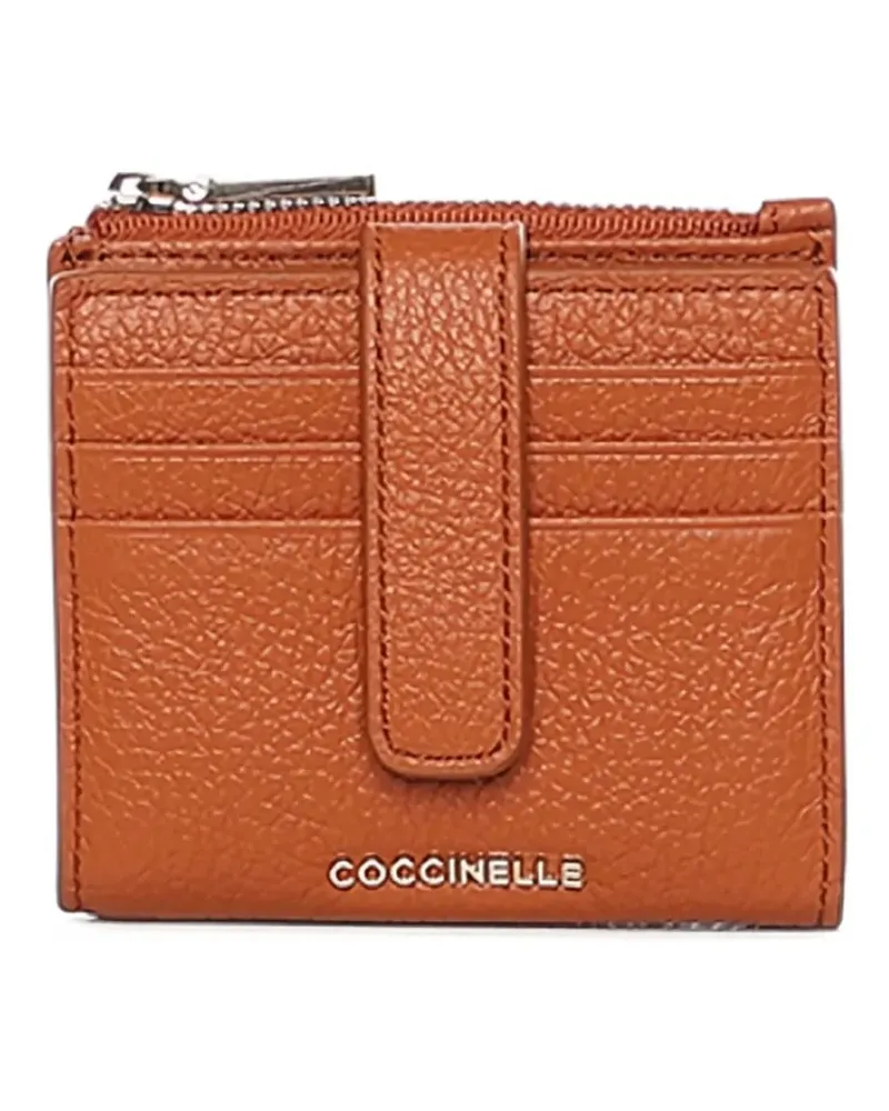 Coccinelle tab leather wallet - Braun Braun