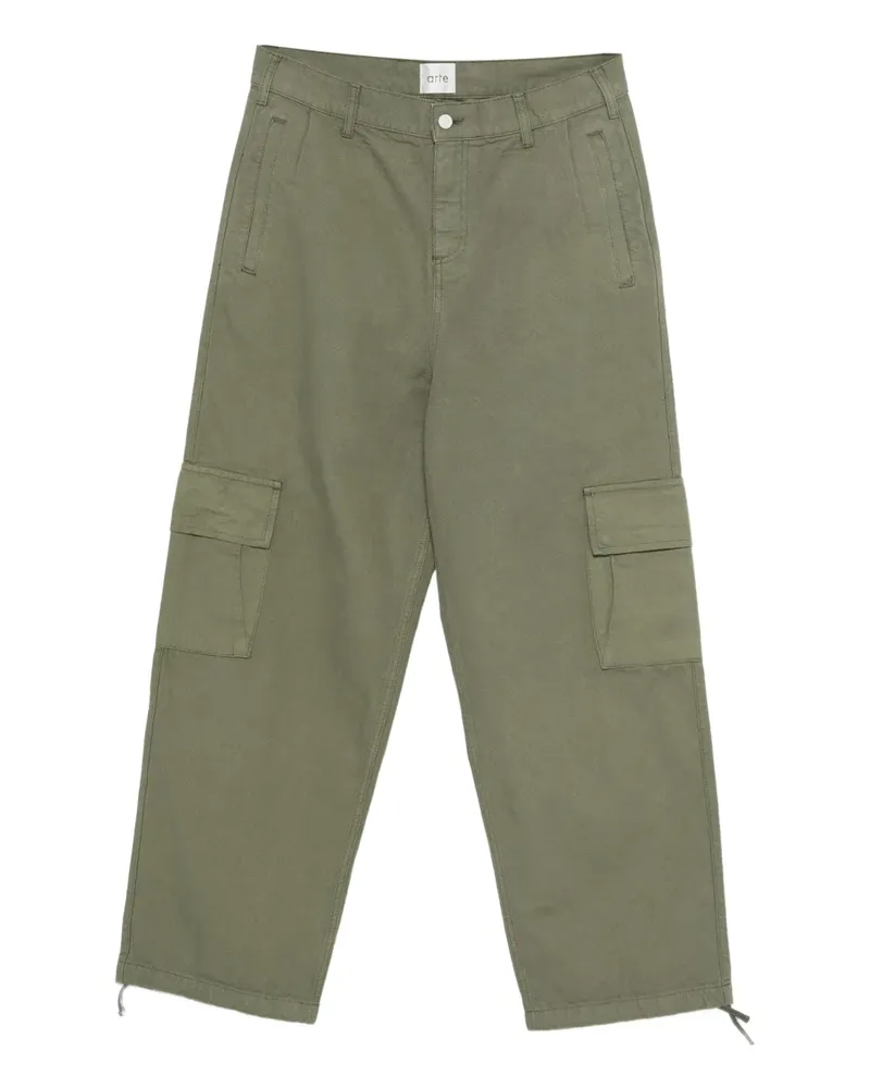 Arte Antwerp Cargohose mit mehreren Taschen - Grün Grün