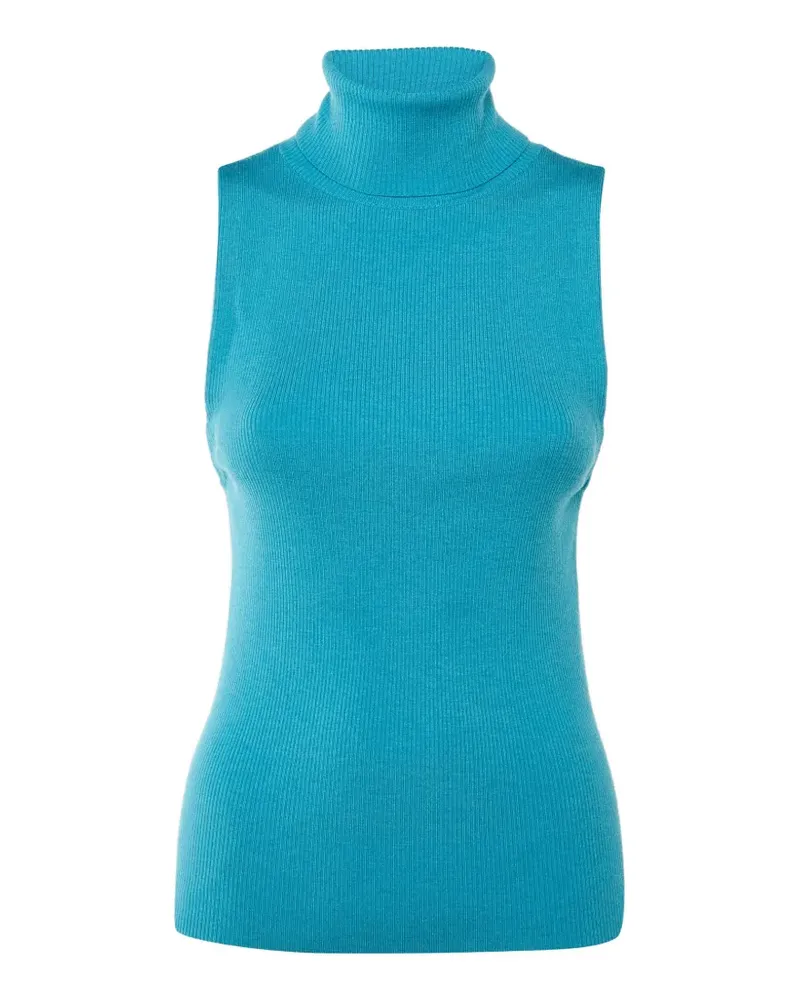 Alice + Olivia Geripptes Strickoberteil - Blau Blau