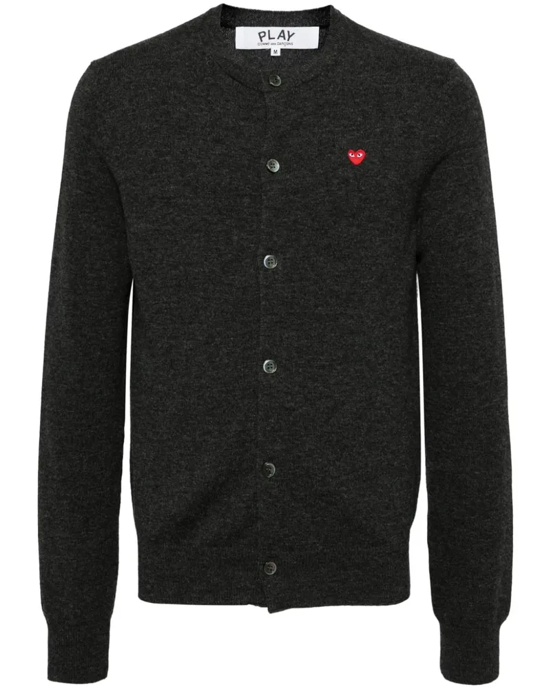 Comme des Garçons Klassischer Cardigan - Grau Grau