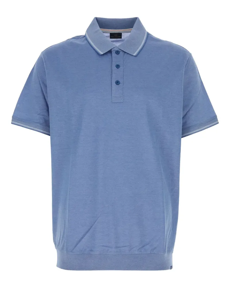 Paul & Shark Poloshirt mit kurzen Ärmeln - Blau Blau
