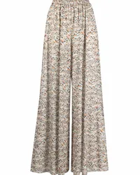 Patrizia Pepe Hose mit Print Nude