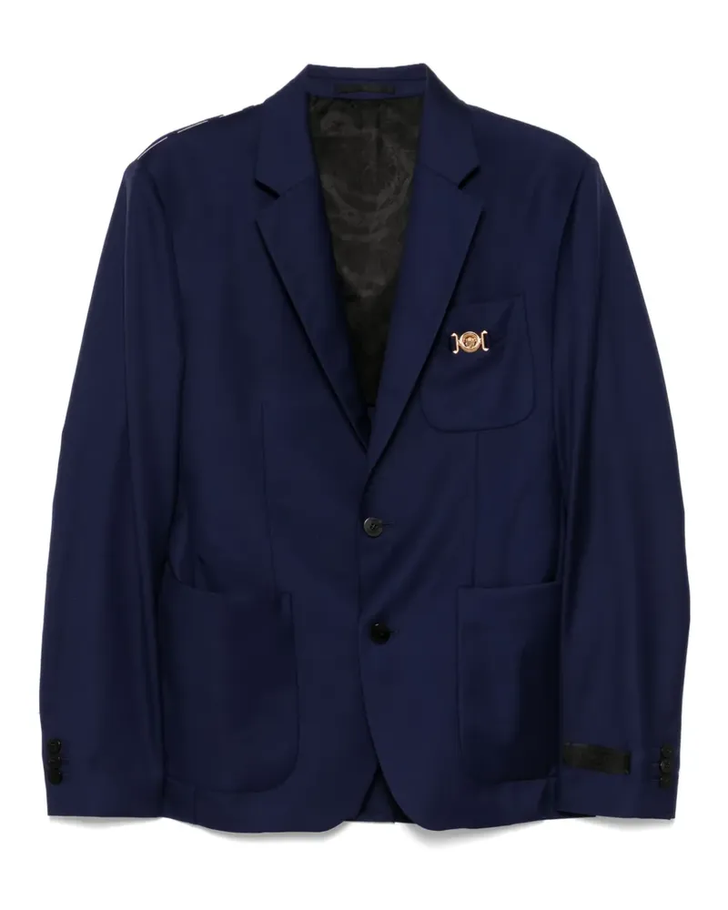 Versace Einreihiges Sakko - Blau Blau