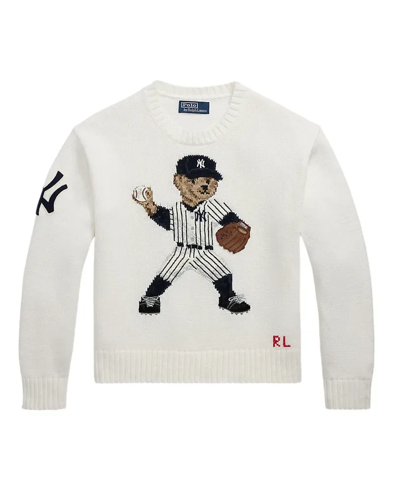 Ralph Lauren Pullover mit Rundhalsausschnitt - Weiß Weiß
