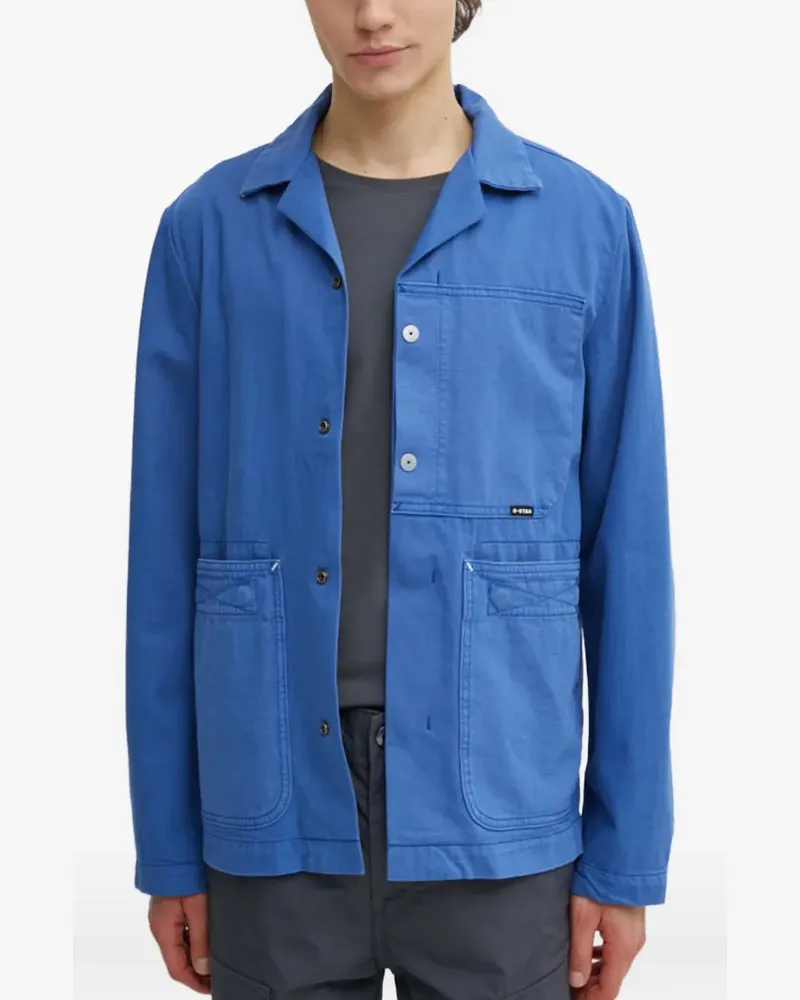 G-STAR RAW buttoned jacket - Blau Blau
