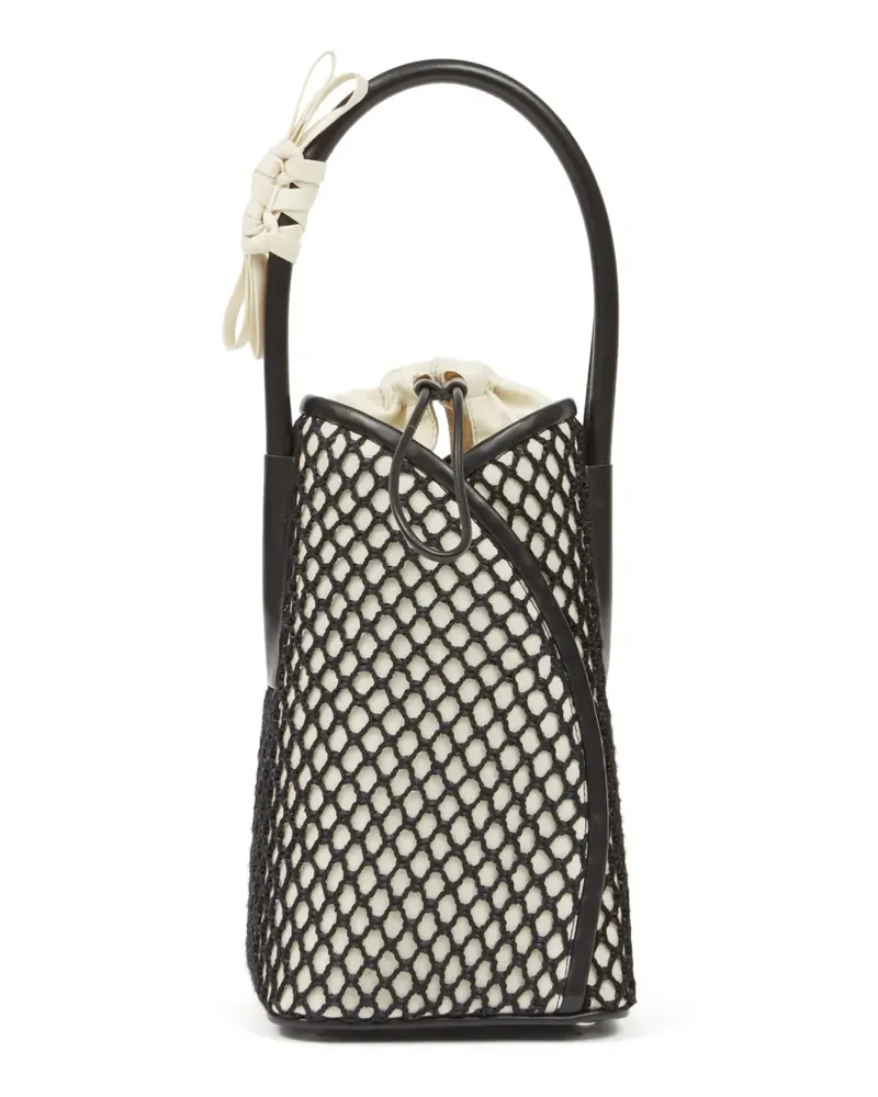 Maison Margiela Fortune Vertical Schultertasche - Schwarz Schwarz