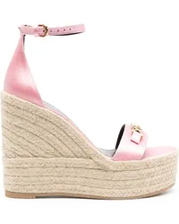 Versace Medusa '95 Wedge-Sandalen 120mm Rosa