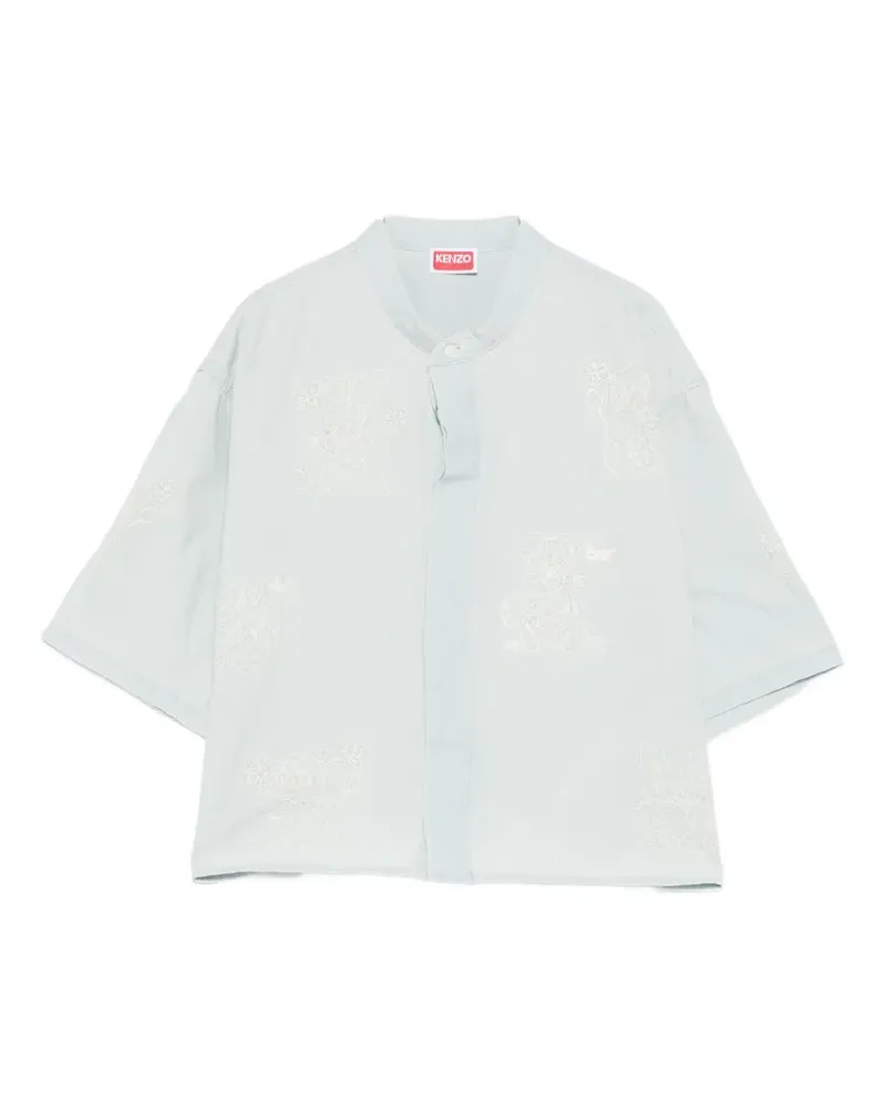 Kenzo floral shirt - Blau Blau