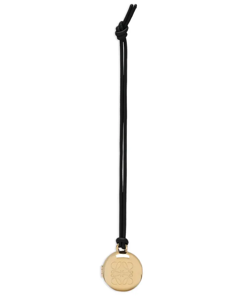Loewe Spiegelanhänger mit Anagram-Gravur - Gold Gold