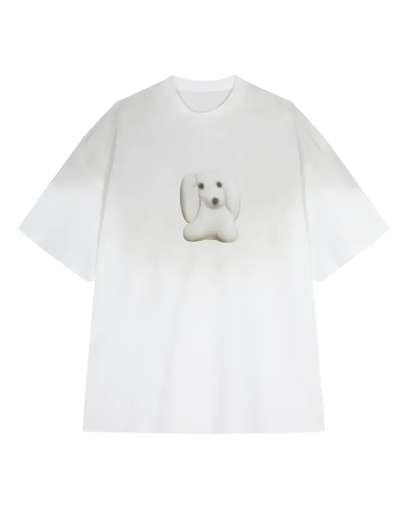 JNBY T-Shirt mit Print - Weiß Weiß