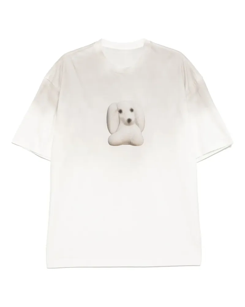 JNBY T-Shirt mit Print - Weiß Weiß