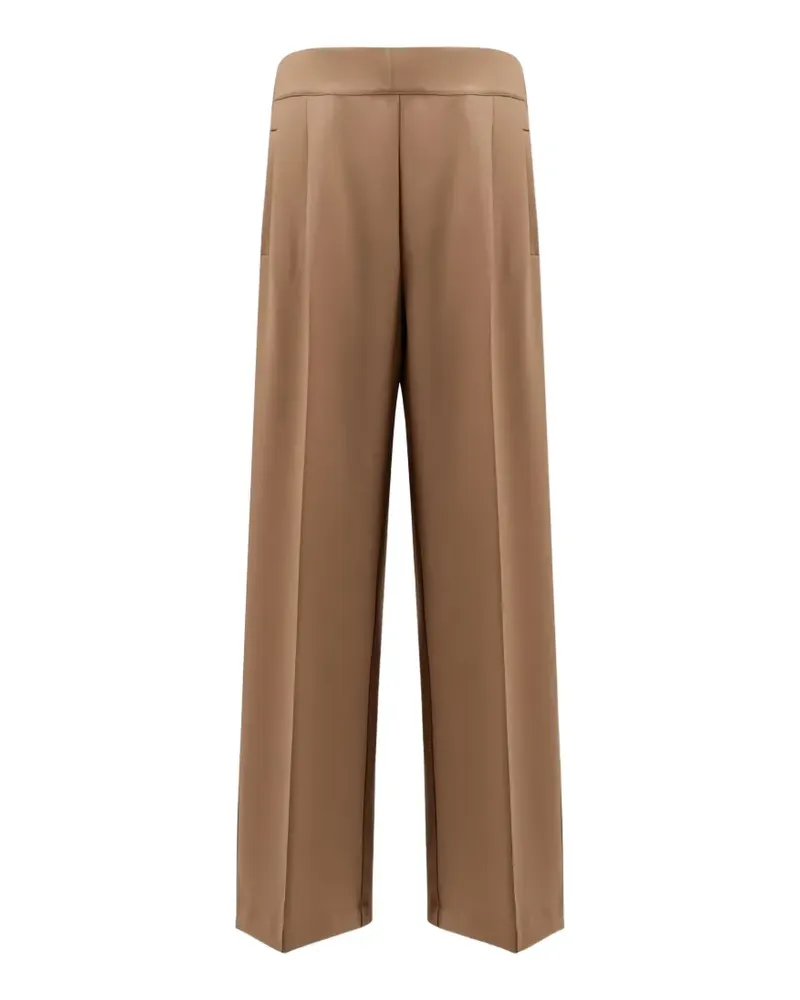 Semicouture welt-pocket trousers - Braun Braun