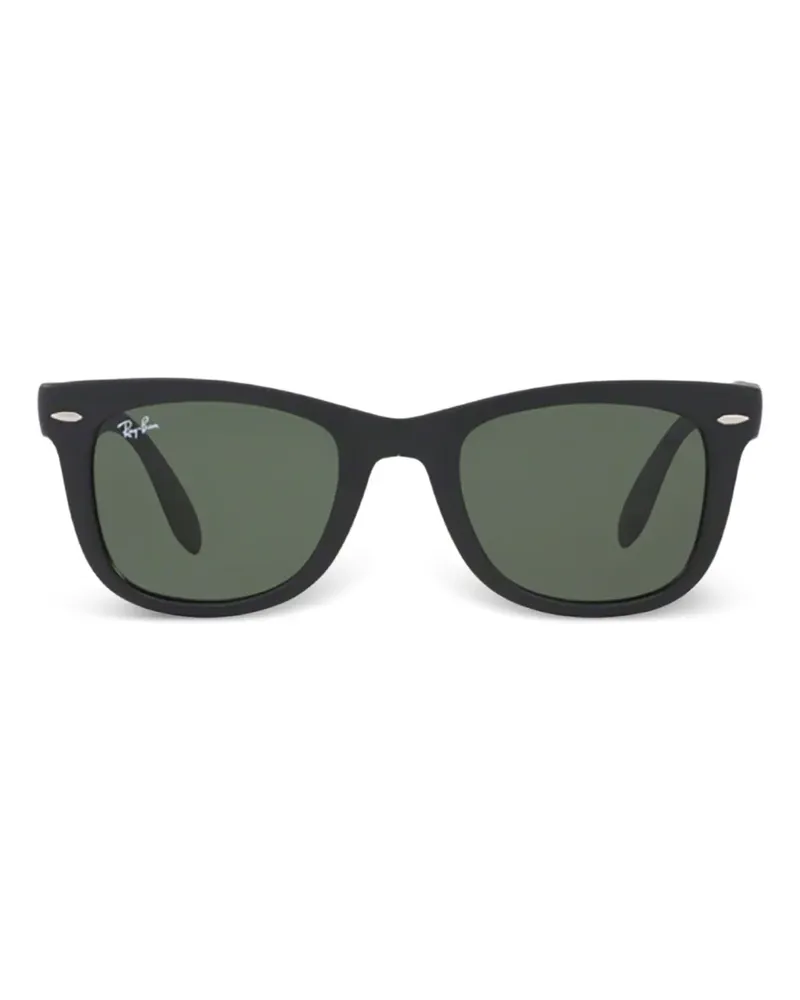 Ray Ban Sonnenbrille im Wayfarer-Design - Schwarz Schwarz