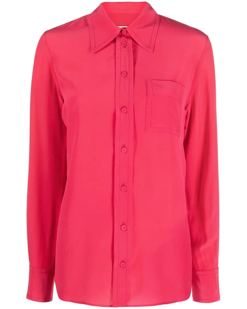 Lanvin Hemd aus Seide - Rosa Rosa