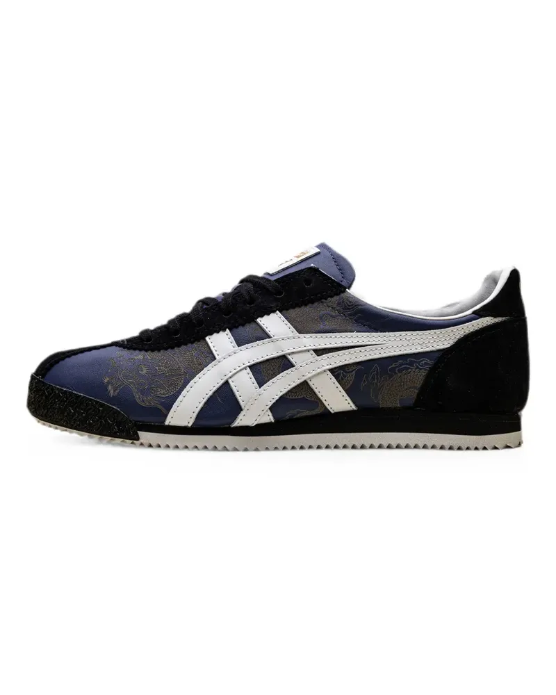 Onitsuka Tiger x BAIT x Bruce Lee Tiger Corsair Sneakers mit Drachenprint - Blau Blau