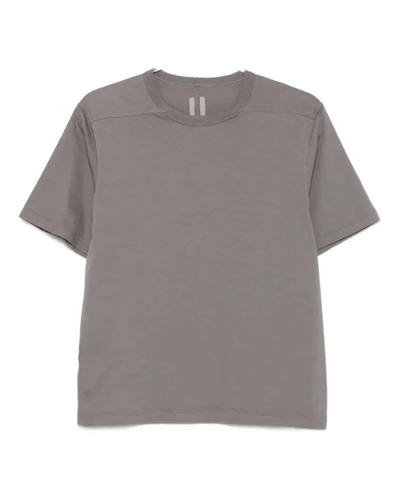 Rick Owens Brad T seam-detail T-shirt - Grau Grau