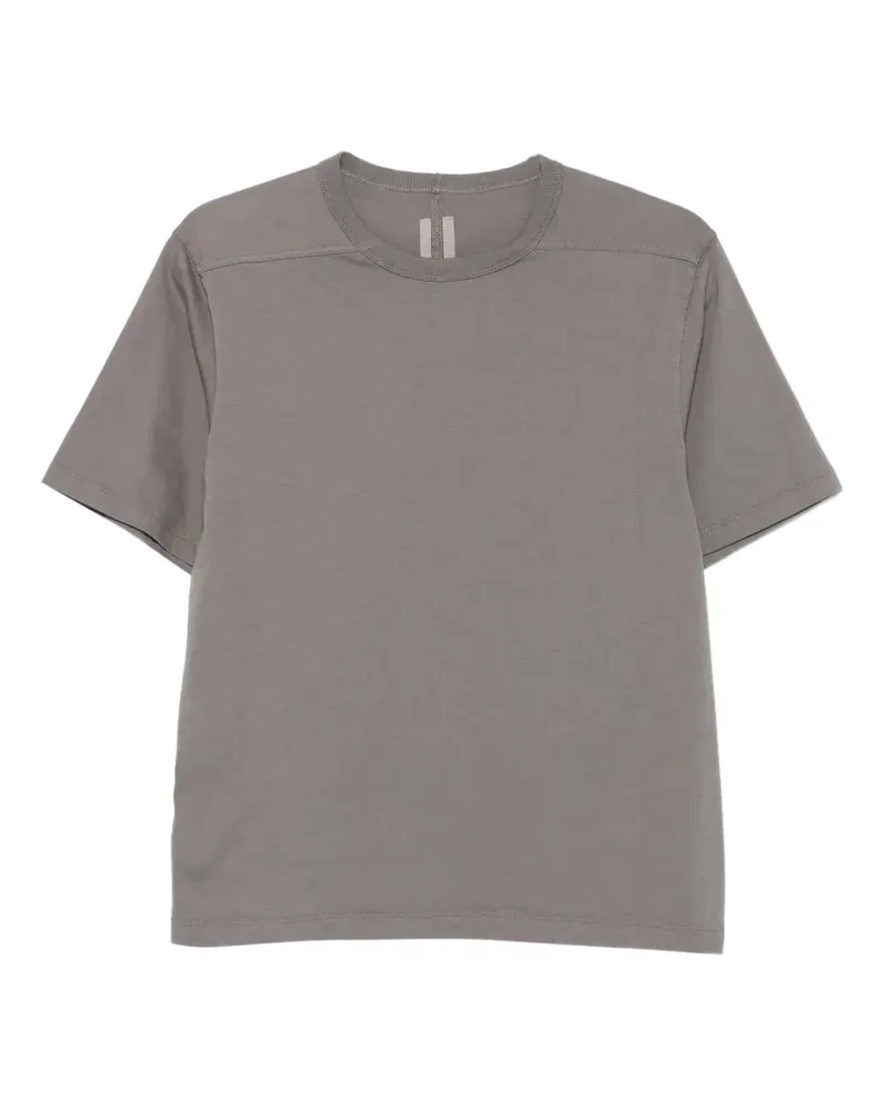 Rick Owens Brad T T-Shirt mit Ziernaht - Grau Grau