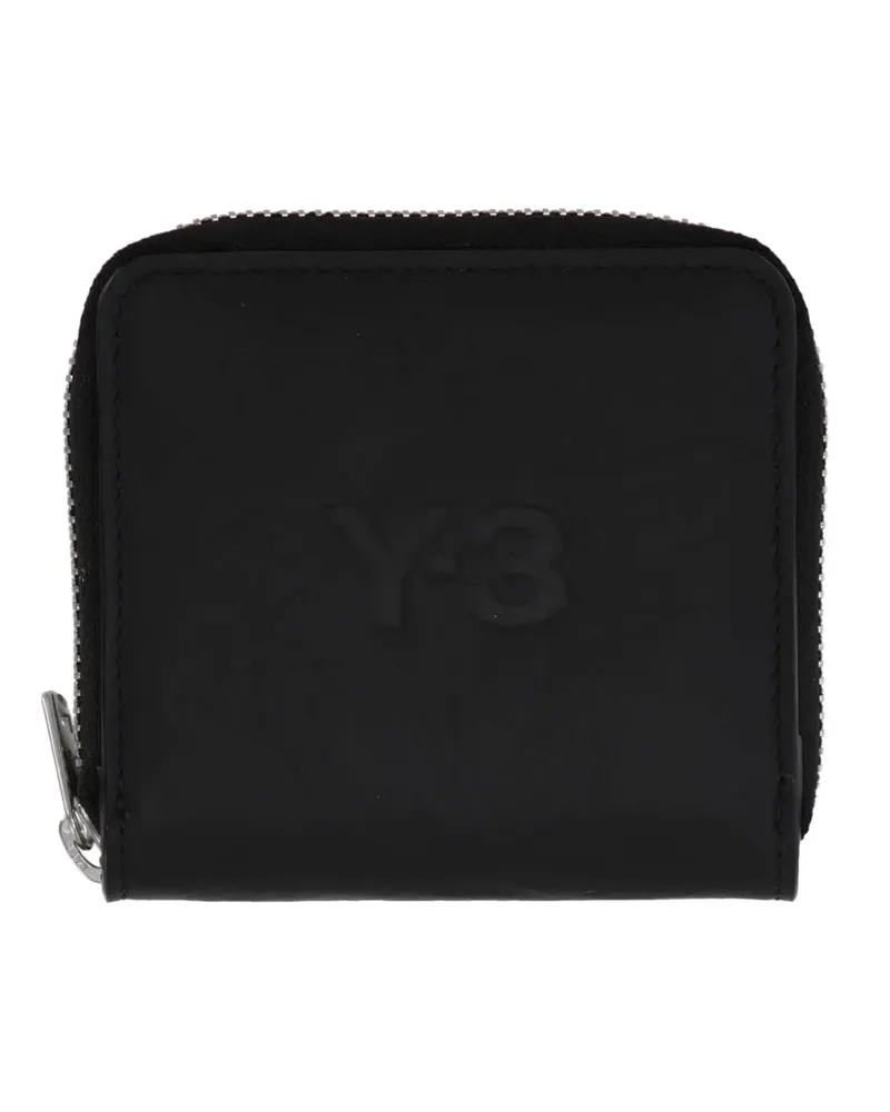 Y-3 Portemonnaie mit Logo-Prägung - Schwarz Schwarz