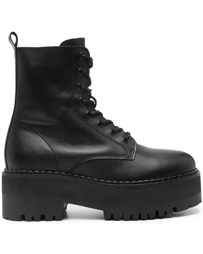 Tommy Hilfiger Stiefel mit Reißverschluss 60mm Schwarz