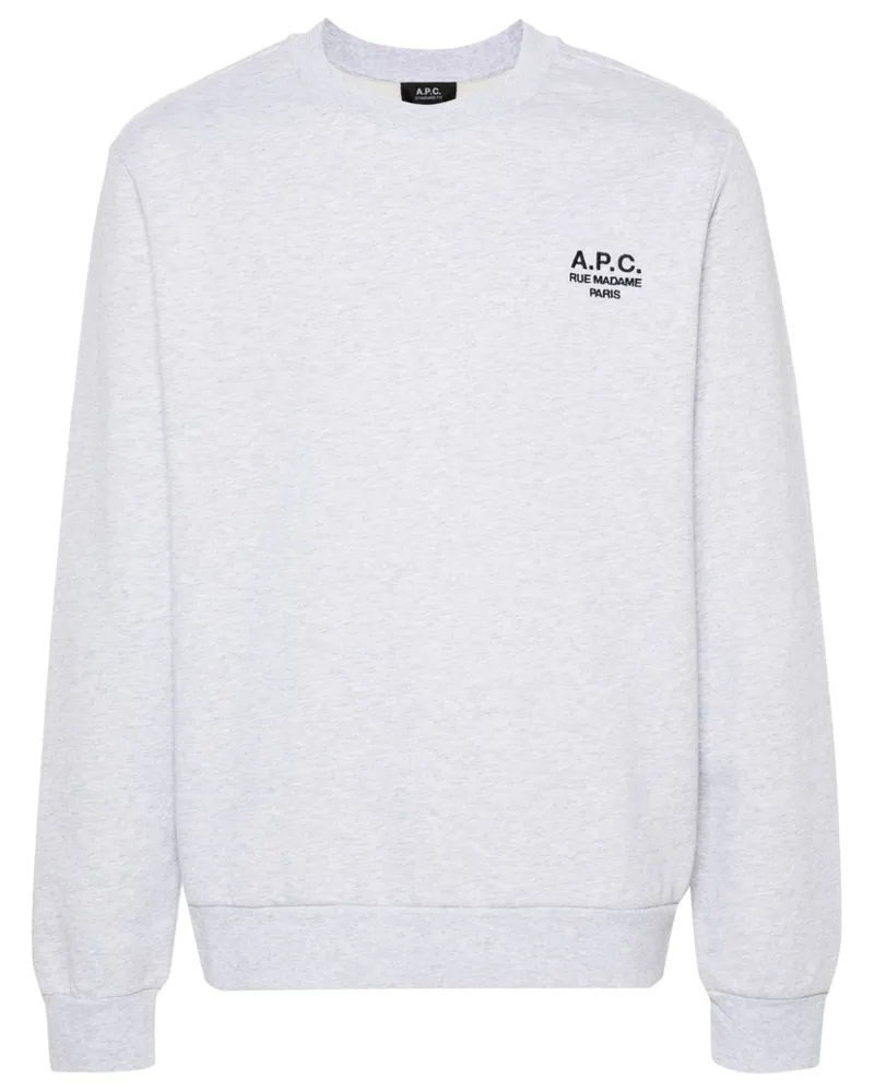 A.P.C. Rue Madame Sweatshirt - Grau Grau