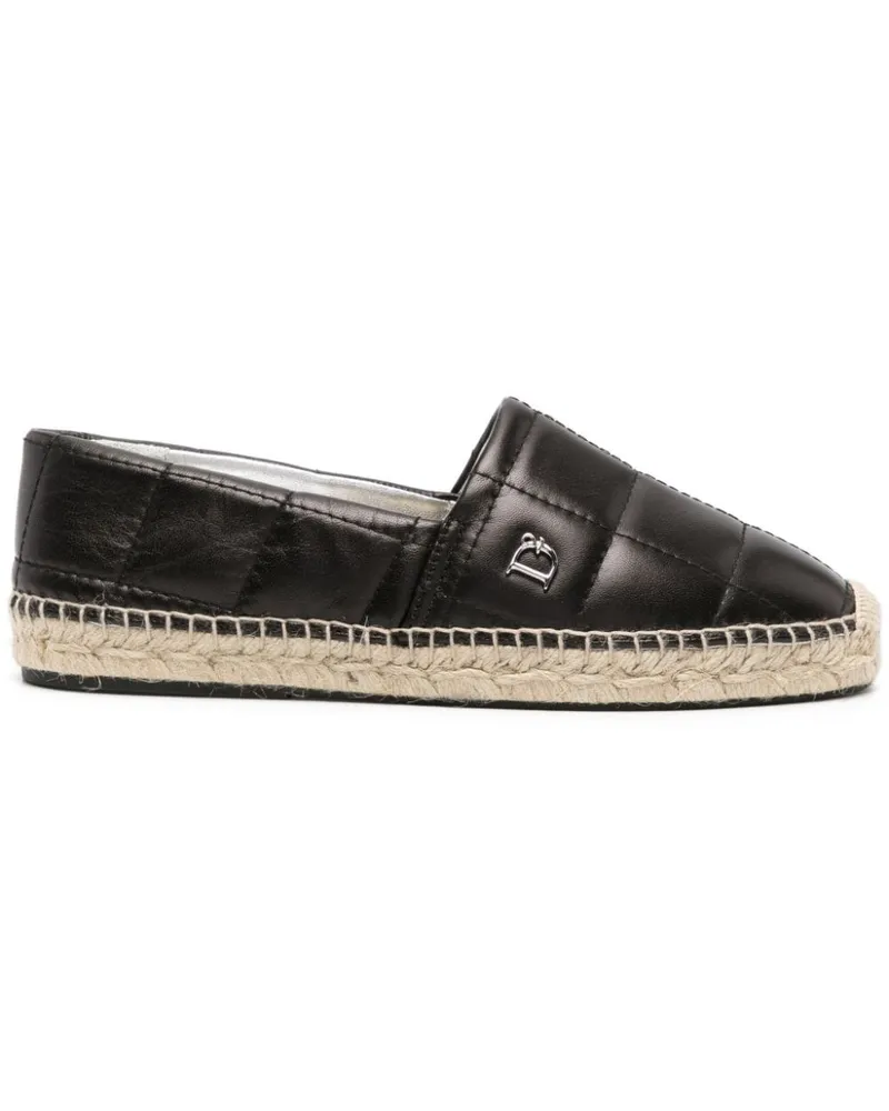 Dsquared2 D2 Statement Espadrilles - Schwarz Schwarz