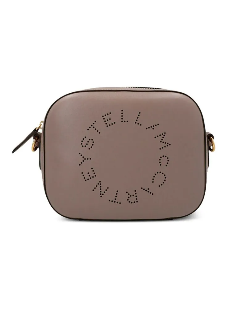 Stella McCartney Umhängetasche mit Logo - Braun Braun