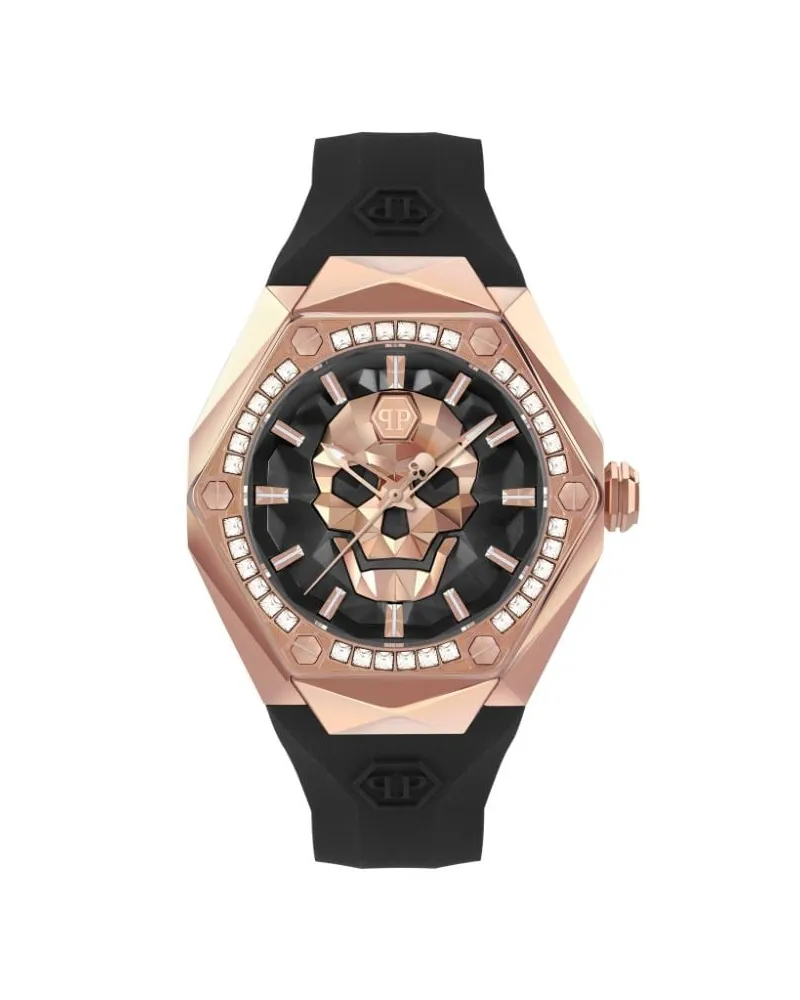 Philipp Plein The $kull Spikes 45mm - Schwarz Schwarz