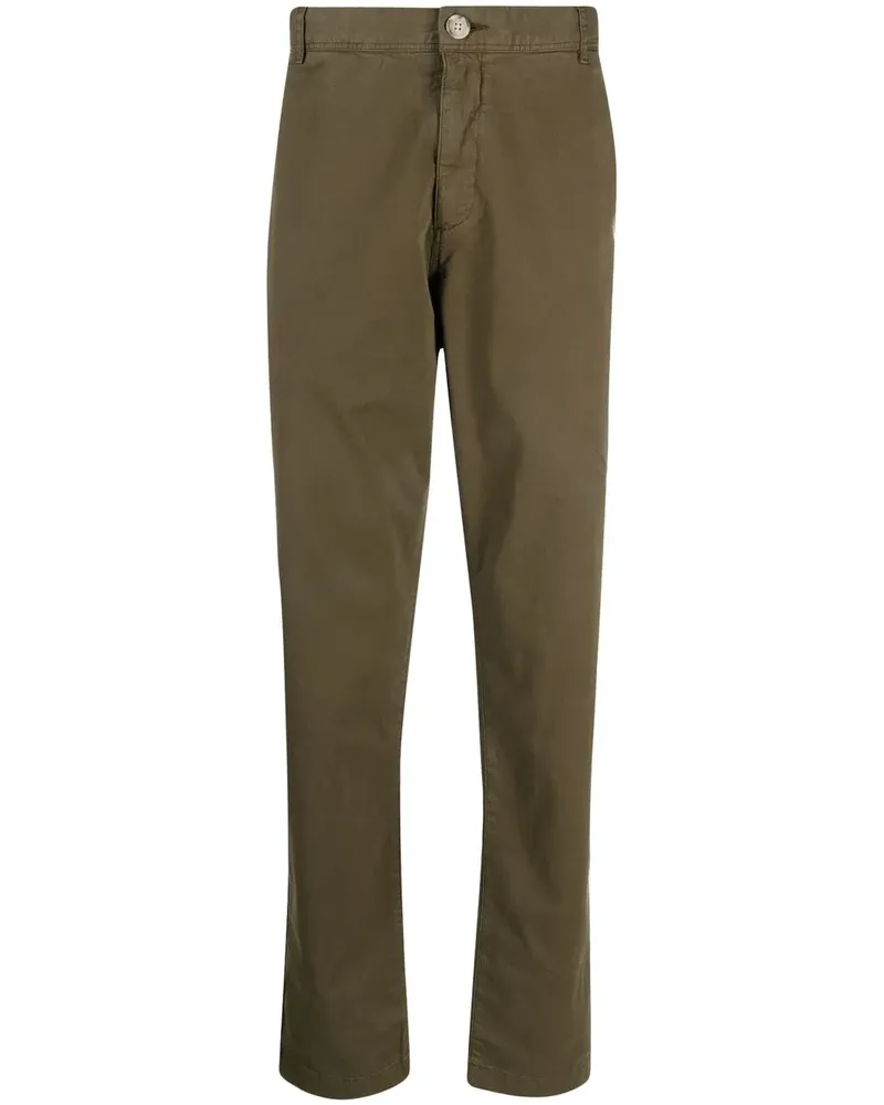 Woolrich Halbhohe Hose mit geradem Bein - Grün Grün