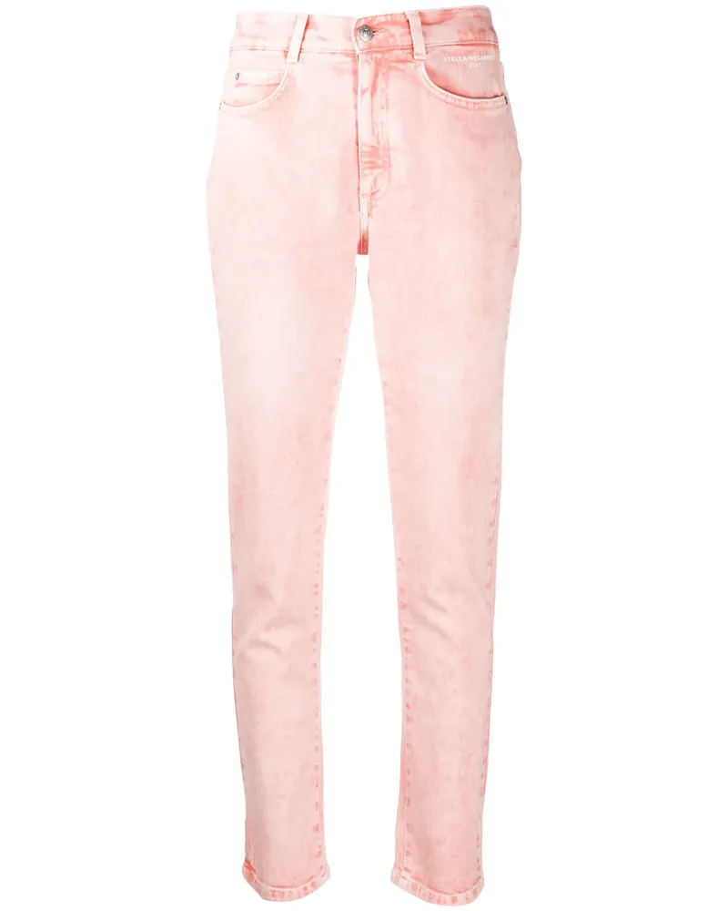 Stella McCartney Jeans in Distressed-Optik - Weiß Weiß