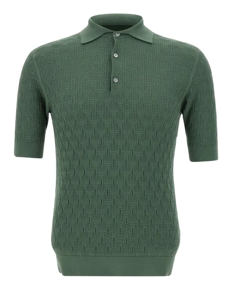 Filippo de Laurentiis Poloshirt mit kurzen Ärmeln - Grün Grün