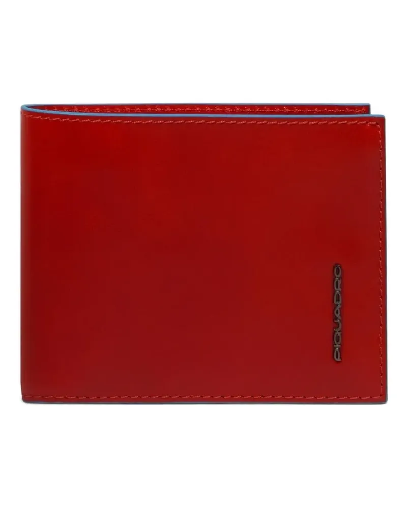 Piquadro coin pocket leather wallet - Rot Rot