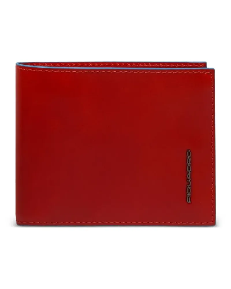Piquadro coin pocket leather wallet - Rot Rot