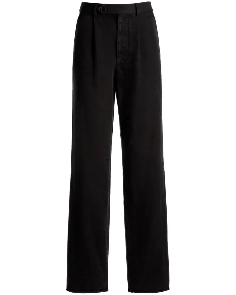 Bally High-Waist-Hose Schwarz