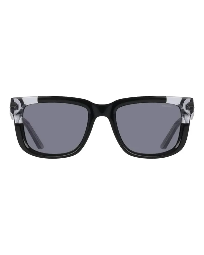 Nike Crescent Fall rectangle-frame sunglasses - Schwarz Schwarz