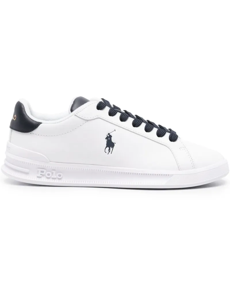 Ralph Lauren Sneakers mit Polo Pony - Weiß Weiß
