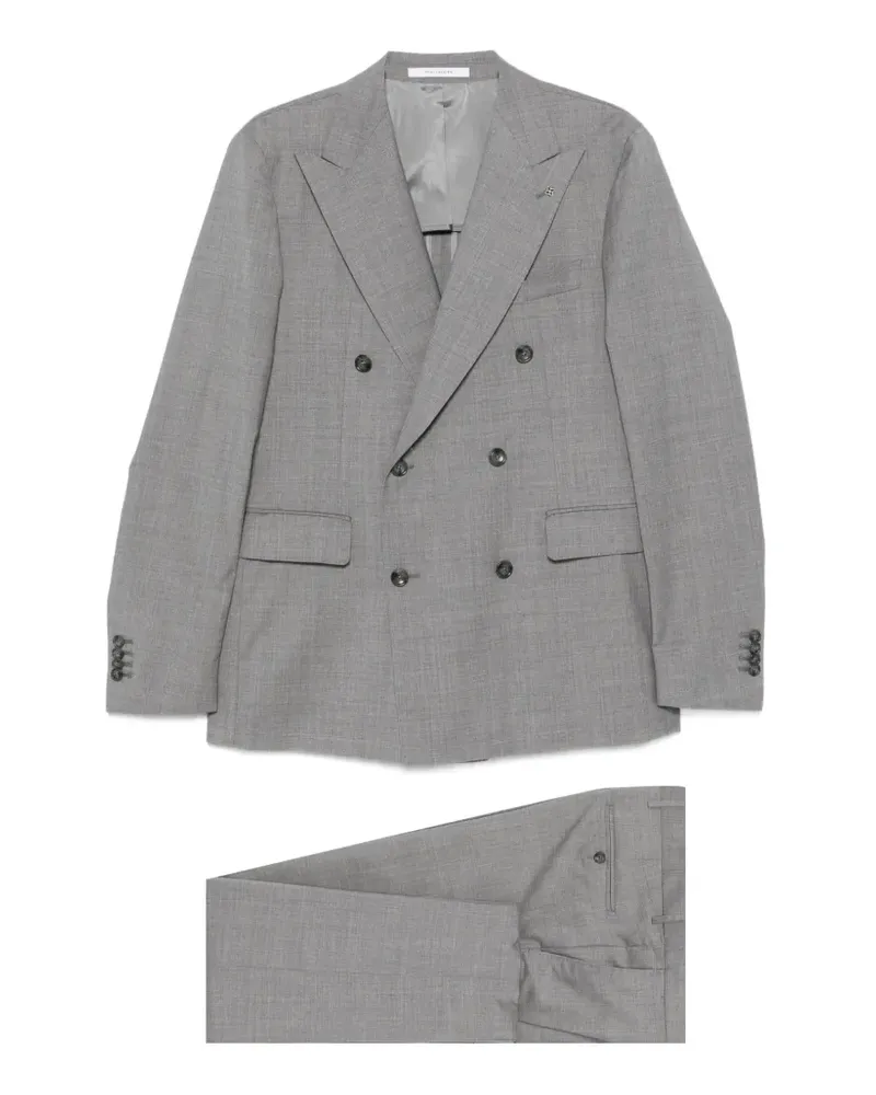 Tagliatore double-breasted suit - Grau Grau